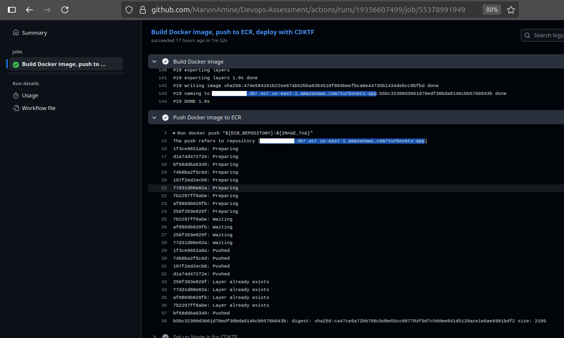 Docker Build and ECR Push